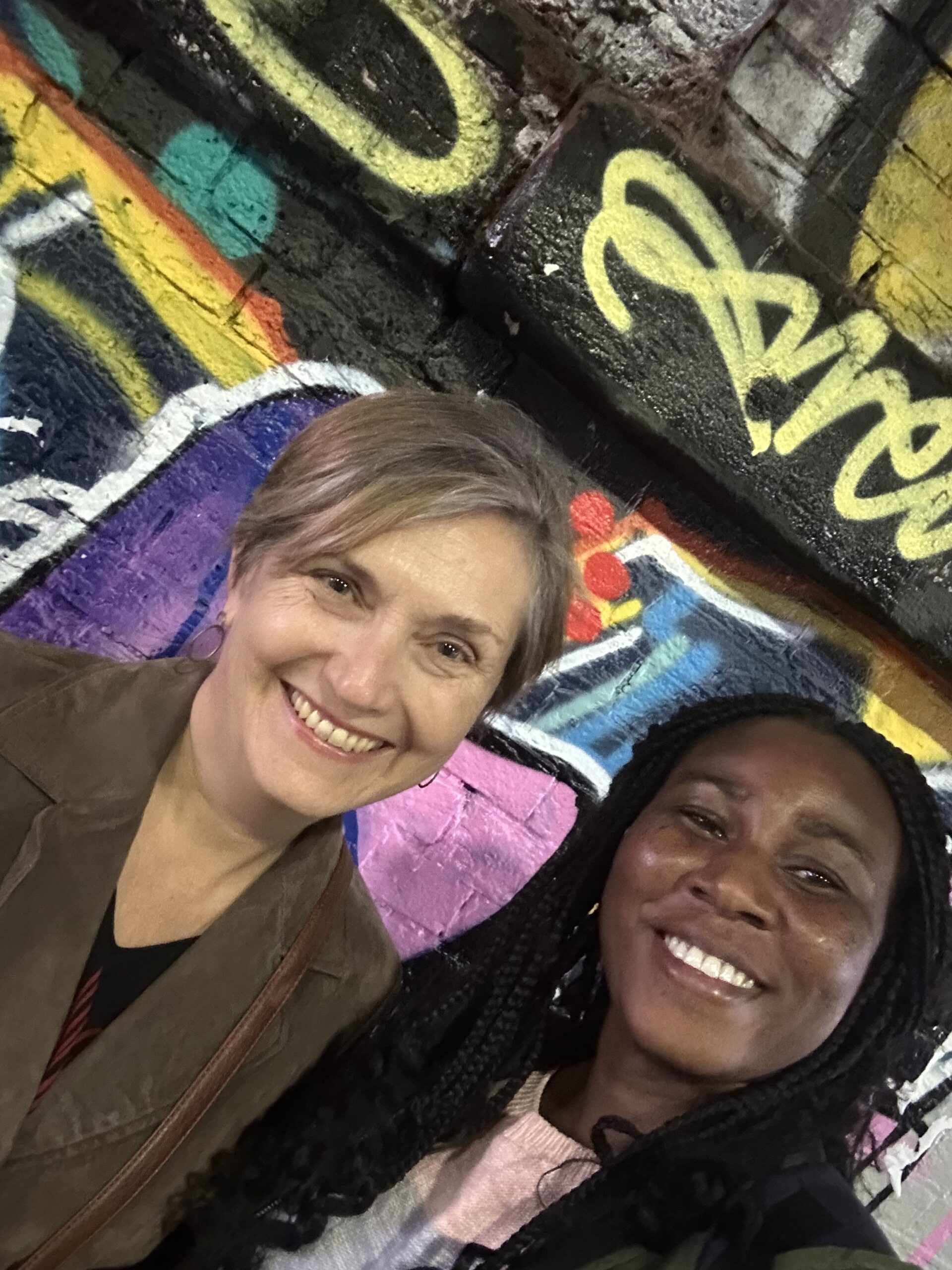 Meg Davis, Alberta Nadutey explore Shoreditch